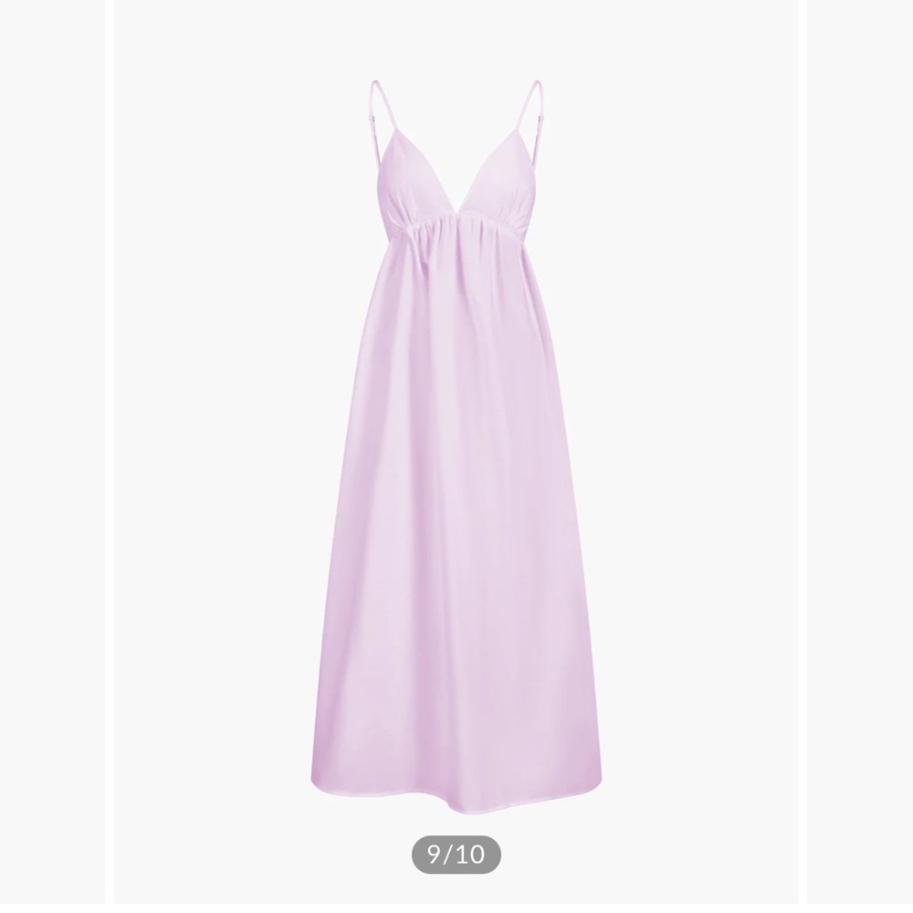 Commense Coastal Cowgirl Open Back Long Dress